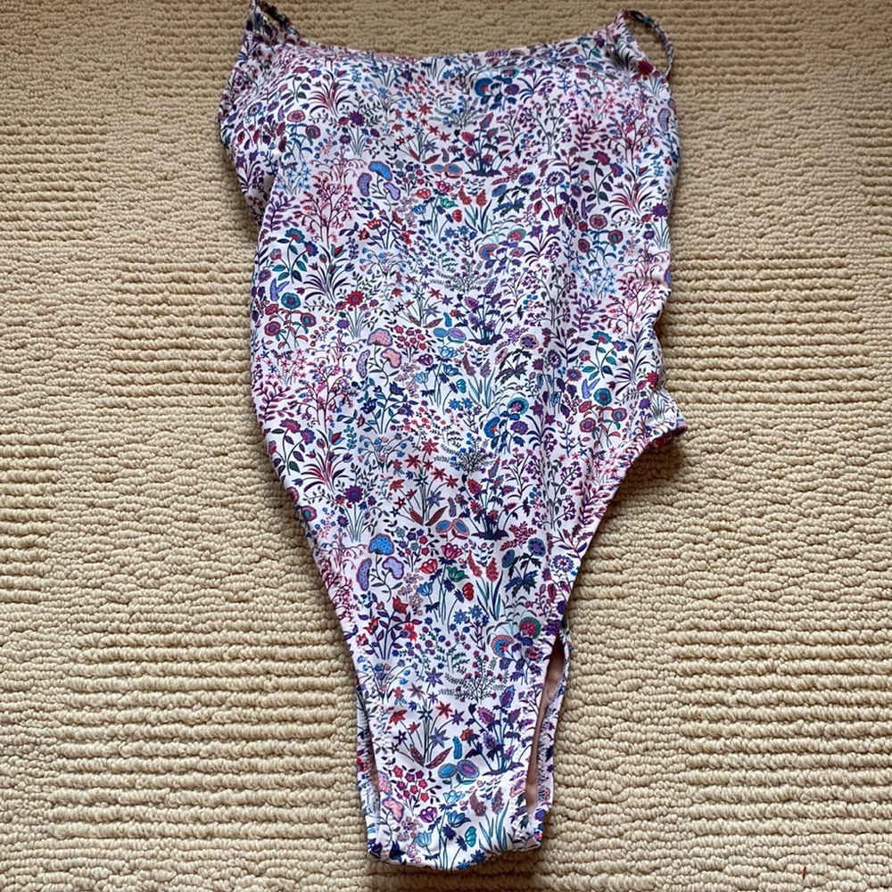 JCrew Liberty Print Bathing Suit
